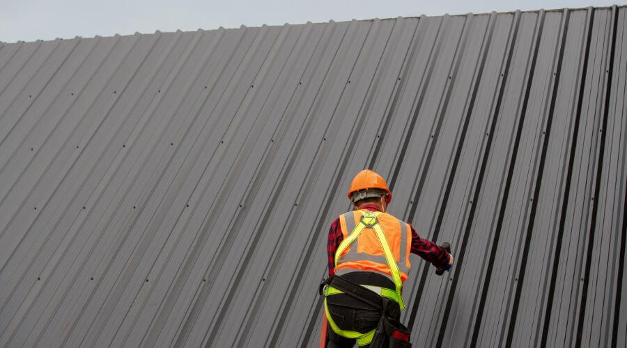 Professional metal roof installation services in Ismay, MT